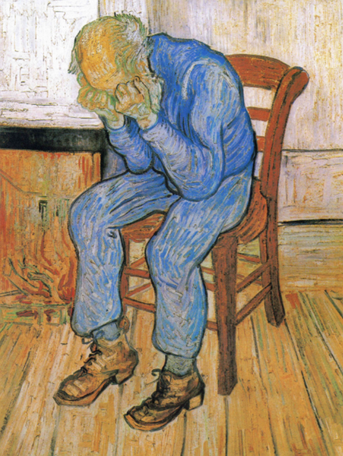 Van Gogh (1890) A las puertas de la eternidad
